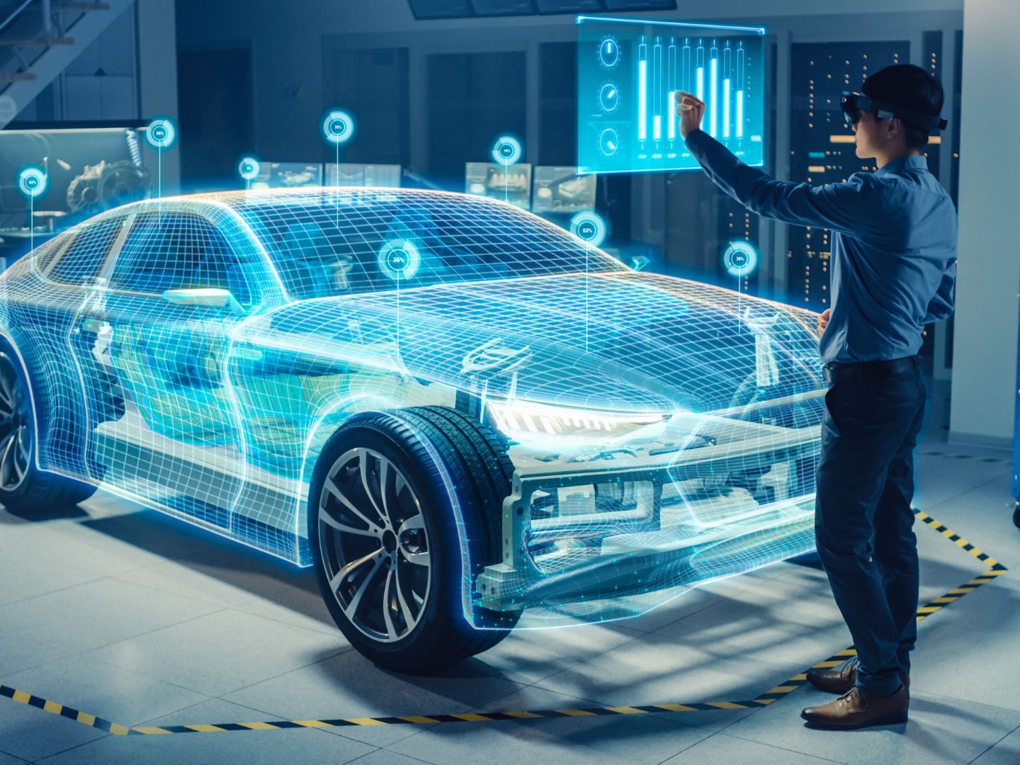 Cybersecurity Engineers bei der Arbeit