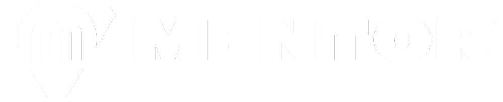 Mentor Logo invertiert
